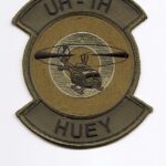 UH-1H Huey Patch - Low Visibility Army Aviation