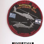 Combat SAR Patch - 110 Combat Wing Support - Larissa 2011