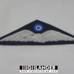 Hellenic Air Force Pilot Wings Bullion Patch