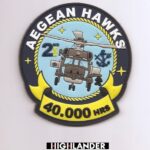 Patch – Aegean Hawks 2nd Squadron 40,000 Flight Hours
