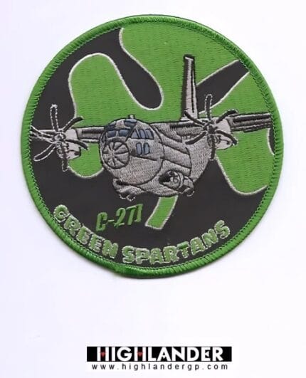 C-27J “Green Spartans” Patch – Panathinaikos Edition