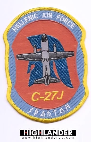 C-27J Spartan – Hellenic Air Force Patch