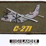 C-27J Tactical Patch – Olive Green Edition (Hellenic Air Force)