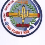 Canadair CL-415 Patch – 500 Flight Hours (Flight Engineer Edition)