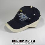 Tiger Meet Cartoon Fighter Jet Cap – Two-Tone Edition