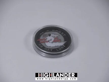 “Be a Ghost or Get Lost” Challenge Coin – Phantom Spirit Edition