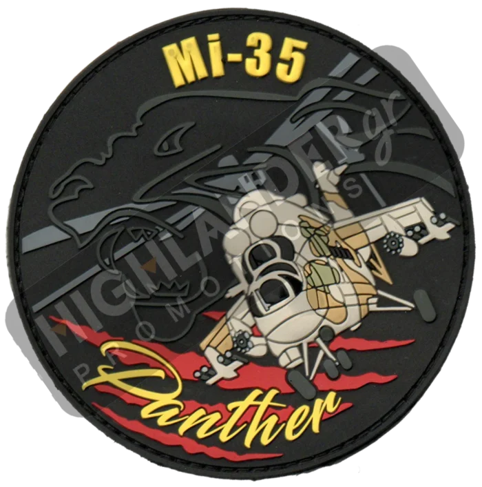 Mi-35 Panther – 3D Rubber Patch