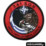 341 Squadron NATO Deployment Force Patch – Hellenic Air Force