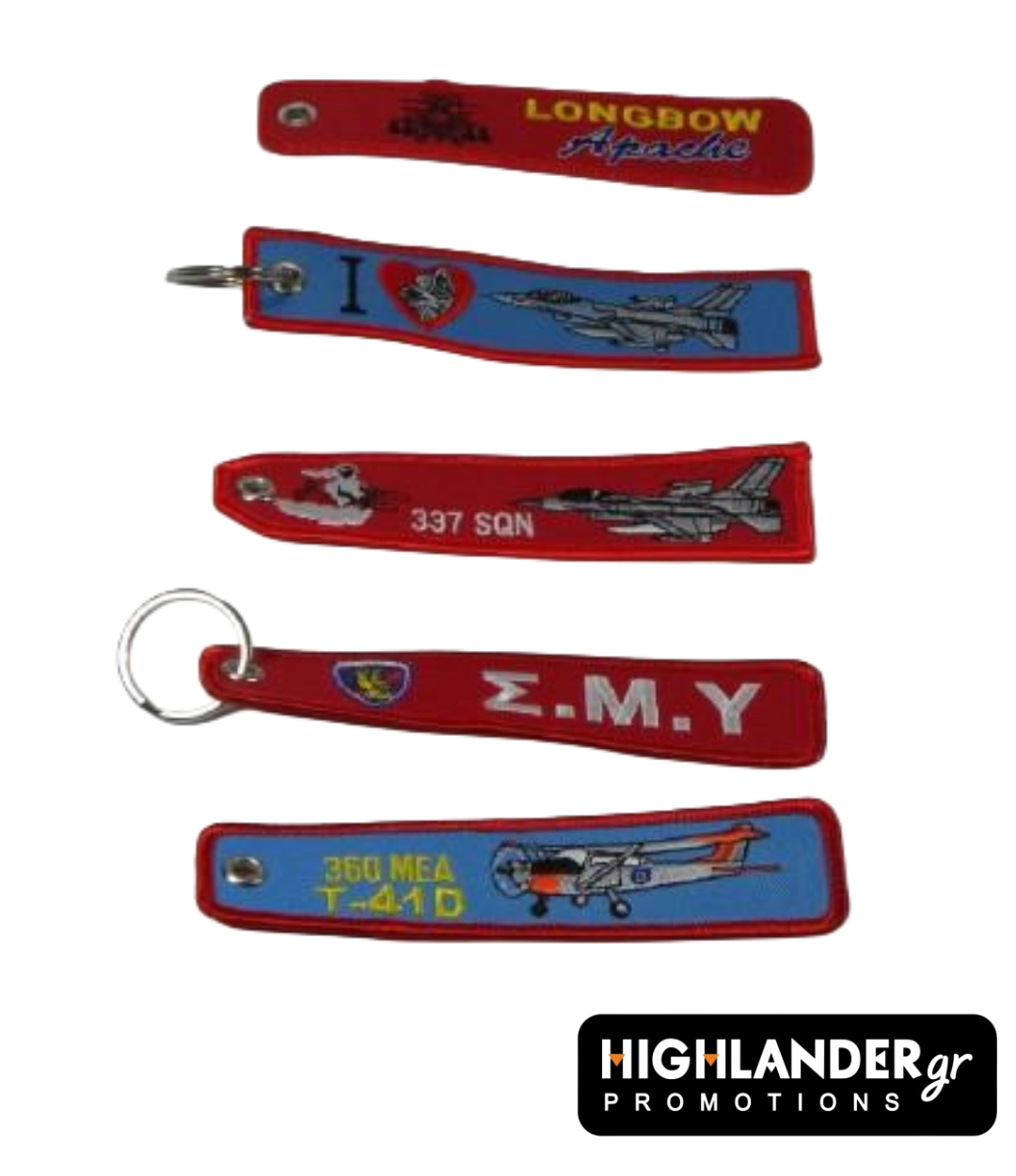Keyrings - Μπρελόκ Πολεμικής Αεροπορίας