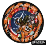 Κεντητό έμβλημα “Pilots for Wildlife – Σιβηρική Τίγρη” / Pilots for Wildlife embroidered patch with NATO flags and Siberian tiger