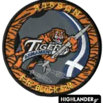 335 Squadron patch with tiger and missile for F-16 Block 52+