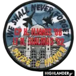Hellenic Air Force memorial patch for Iliakis & Sialmas – Highlander Promotions