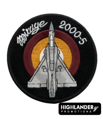 Mirage 2000-5 embroidered air force patch