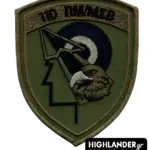 110 CW BMS low visibility patch in tactical style