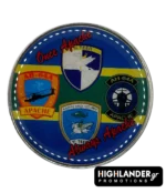 Commemorative coin for 1st Attack Helicopter Battalion – AH-64A Apache – 30,000 flight hours