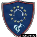 EUROGUARD military patch – EU stars in shield format