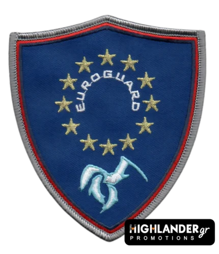 EUROGUARD military patch – EU stars in shield format