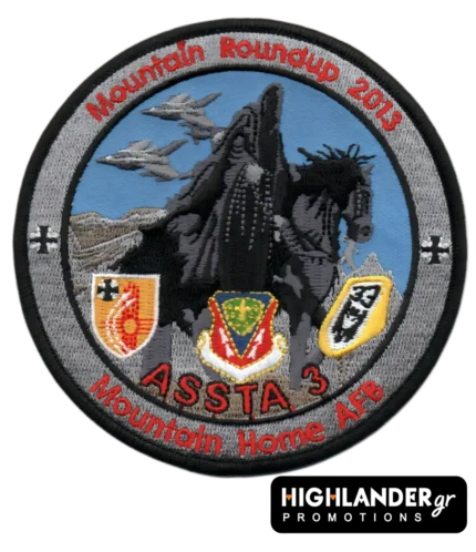 Ραφτό patch Mountain Roundup 2013 – ASSTA 3 με Tornado και Crazy Horse