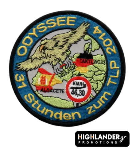 Κεντητό Σήμα TLP 2014 – 31 Stunden zum Odyssee