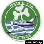 Texan II T-6A Panathinaikos Edition Patch – Green Force – Hellenic Air Force