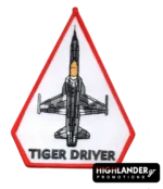 Κεντητό σήμα Tiger Driver F-5 Aggressive Training Team
