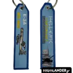 E-3A AWACS NATO aircraft keychain double sided