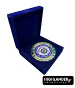 HAF General Staff (ΓΕΑ) Commemorative Medallion in Velvet Box - Image 2